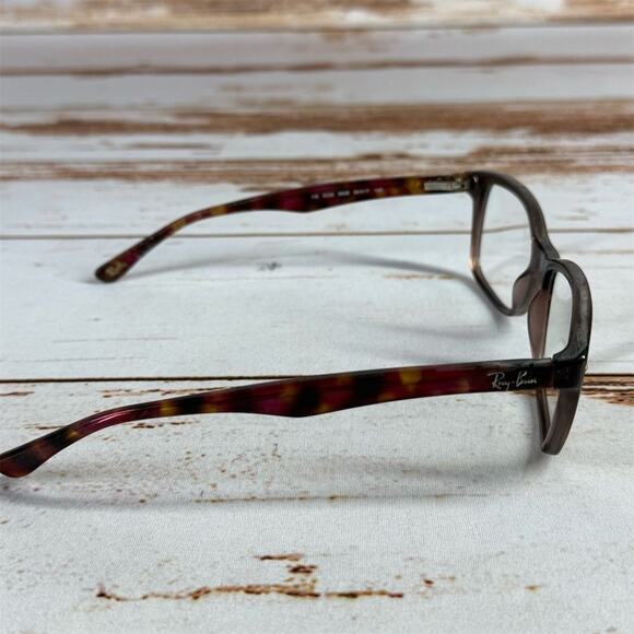 Ray-Ban Square Eyeglass Frames Tortoise Shell Brown Rrplacement Frames RB5228 - Picture 5 of 6